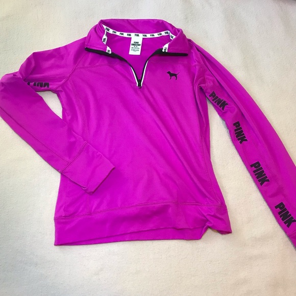 PINK Victoria's Secret Tops - PINK 1/4 zip